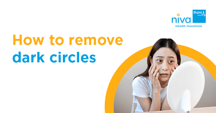 how to remove dark circles
