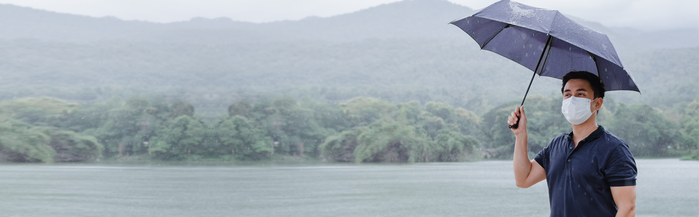 Ways To Deal With Wet Masks During Monsoon