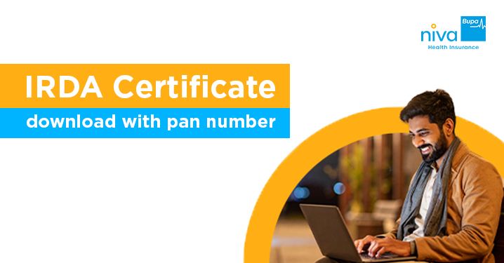 IRDA Certificate Download with Pan Number