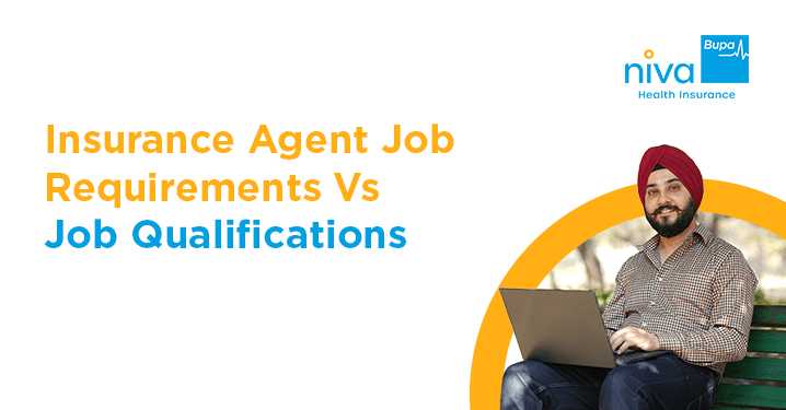 Comparison of insurance agent job requirements and qualifications.