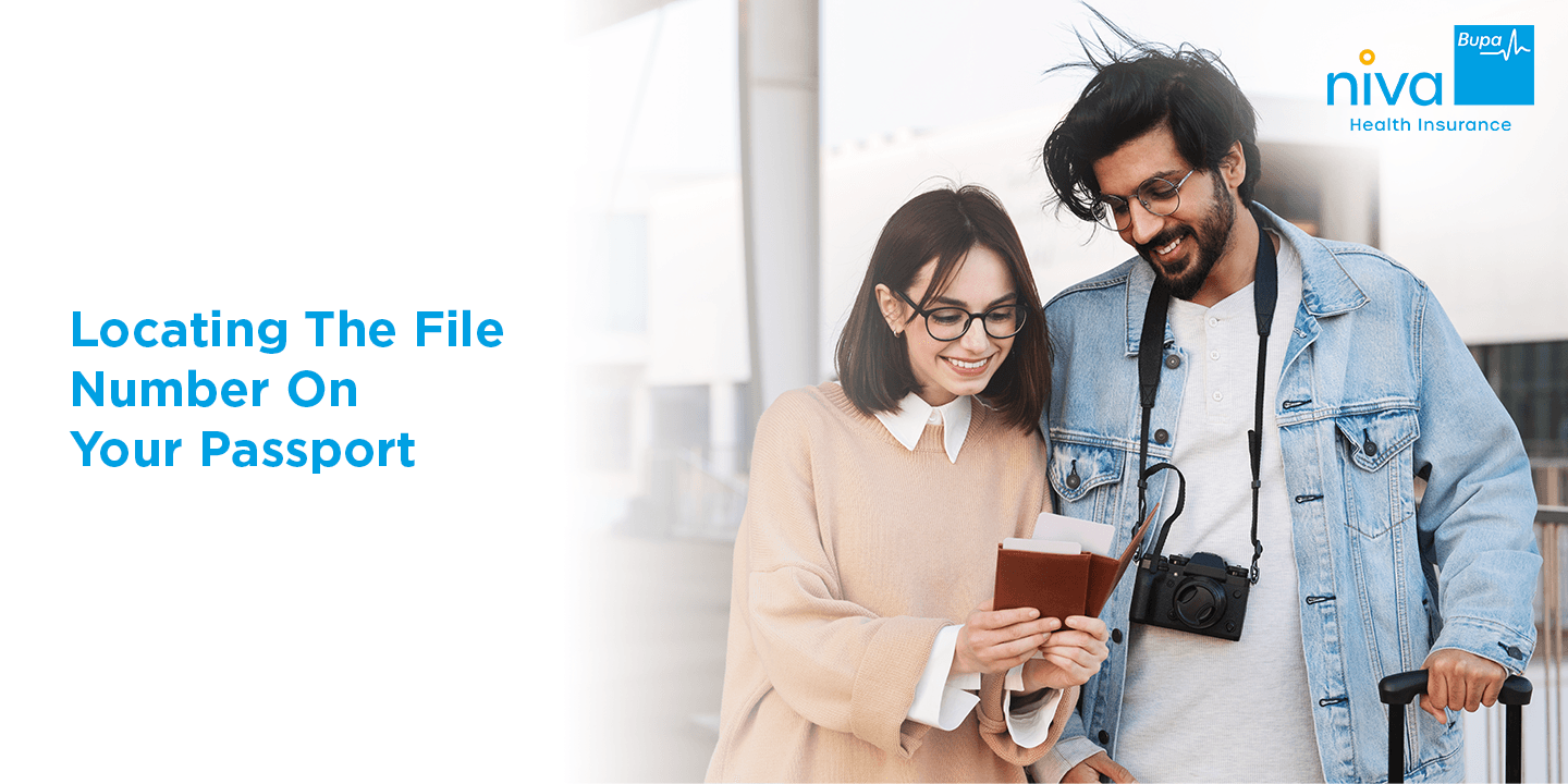 Locating the file number on your passport