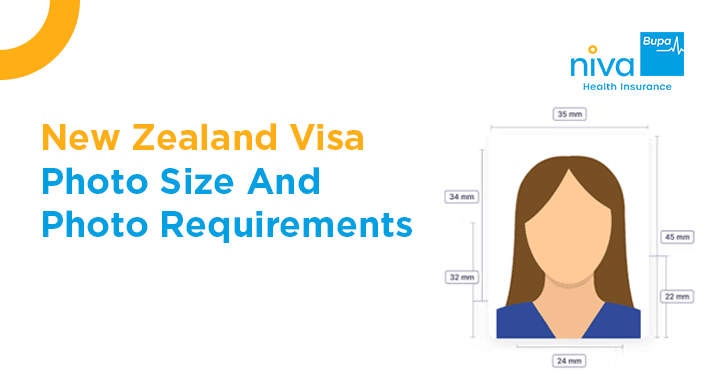 New Zealand visa photo size guide