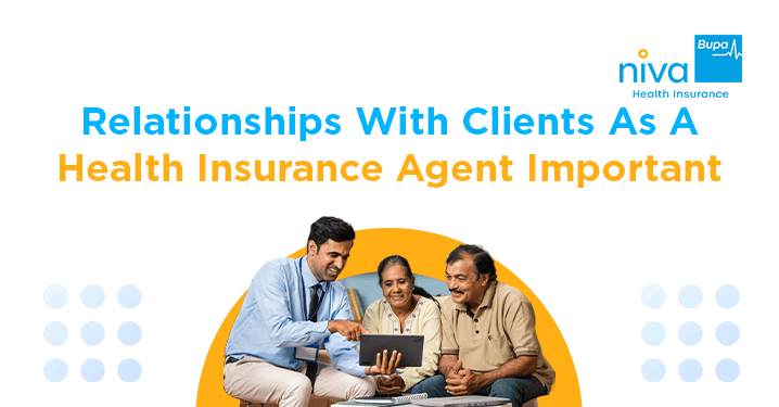 Health insurance agent building long-term client relationships.