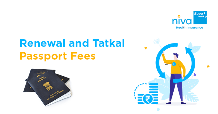 Renewal and Tatkal Passport Fees