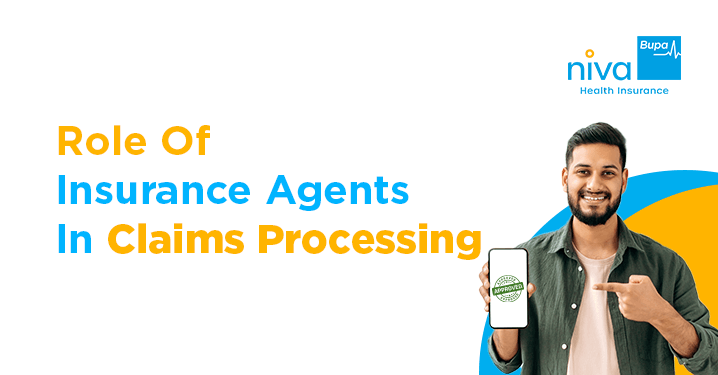 Insurance agents assisting in claims processing