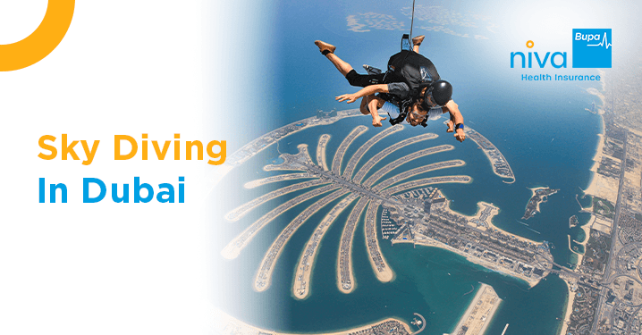 Skydiving in Dubai adventure