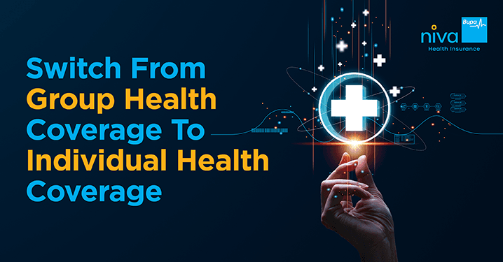 Switching from group to individual health coverage