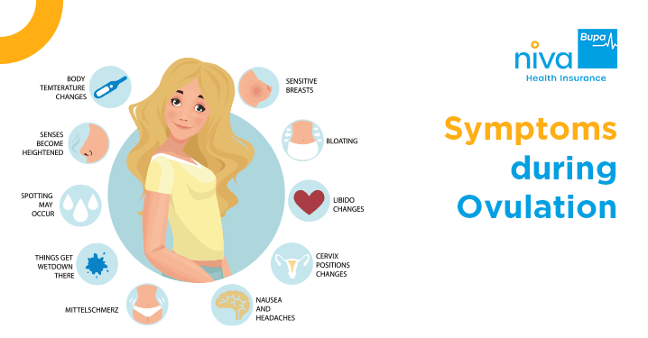 Symptoms during Ovulation