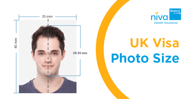 UK visa photo size