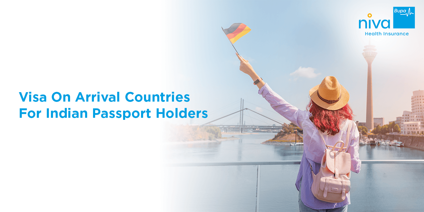 Visa on arrival countries for Indian passport holders