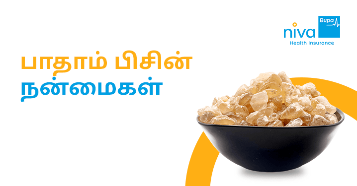 Badam Pisin Benefits in Tamil