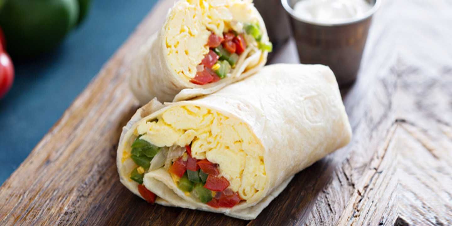 Egg White Breakfast Burrito Recipe for Diabetics