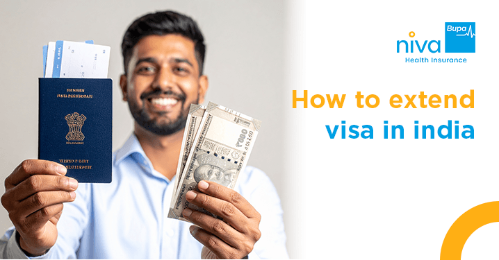 how to extend visa in india