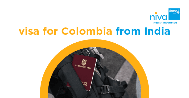 visa for Colombia from India